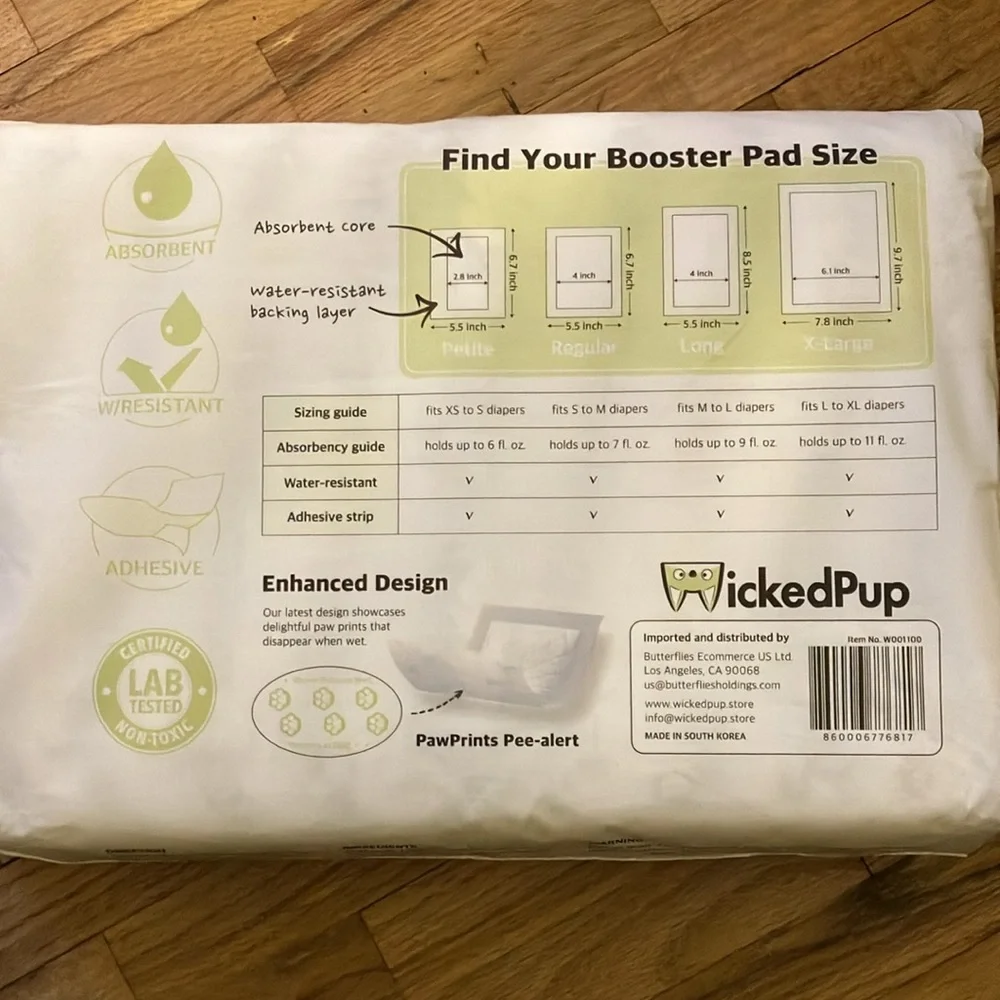 3 Black Lg Reusable MALE PET BELLY BAND WRAPS with 99 each DIAPER LINERS.
